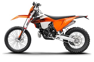 KTM EXC 150 TPI - Leihbike für den Motocross-Verleih - Motcross