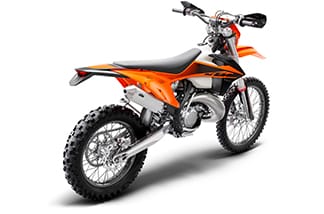 KTM EXC 150 TPI - Leihbike für den Motocross-Verleih - Motcross