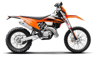 KTM EXC 150 TPI - Leihbike für den Motocross-Verleih - Motcross
